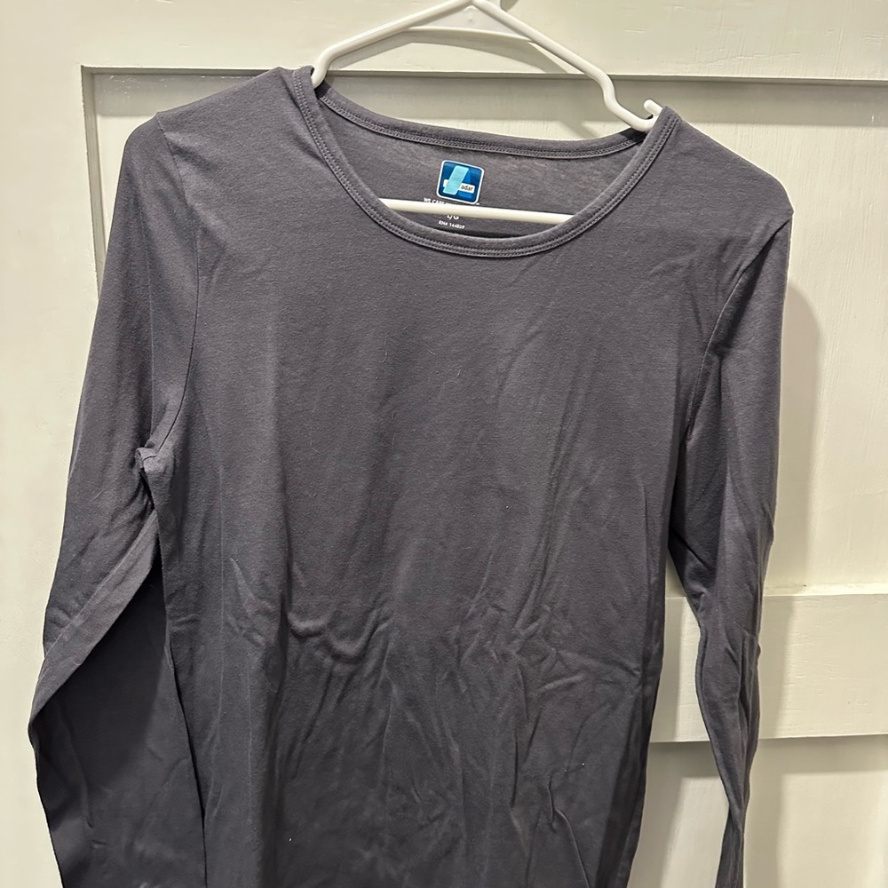 Adar Charcoal Long Sleeve Shirt